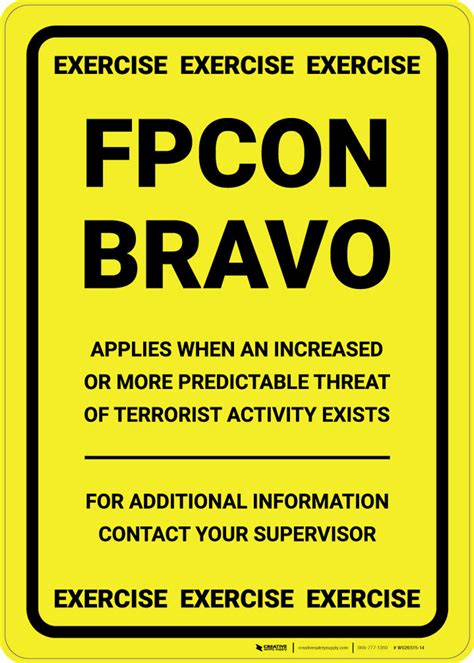 fpcon bravo sign
